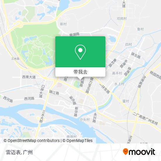 雷迈表地图