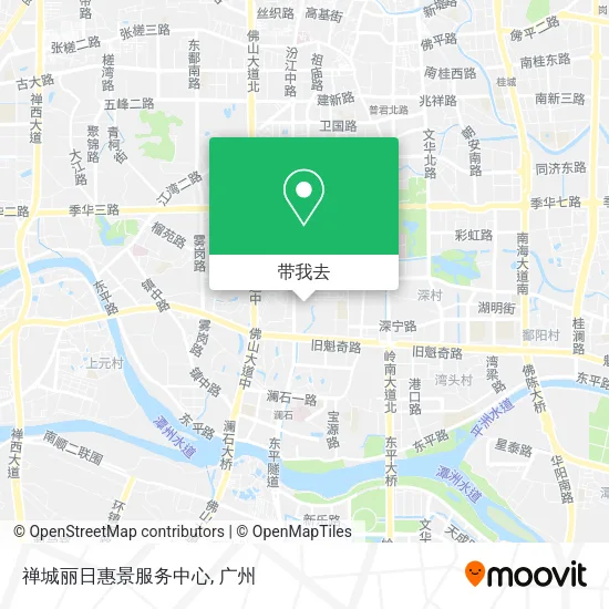 禅城丽日惠景服务中心地图