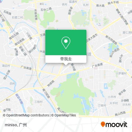 miniso地图