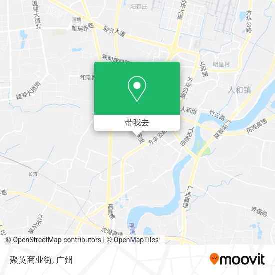 聚英商业街地图