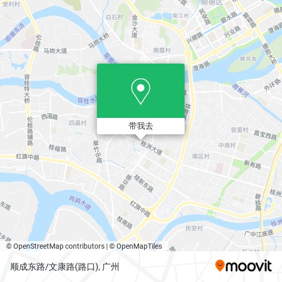 顺成东路/文康路(路口)地图