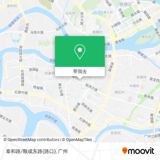 泰和路/顺成东路(路口)地图
