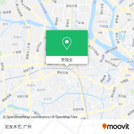 宏发木艺地图