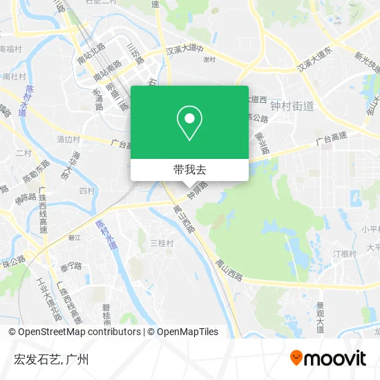 宏发石艺地图