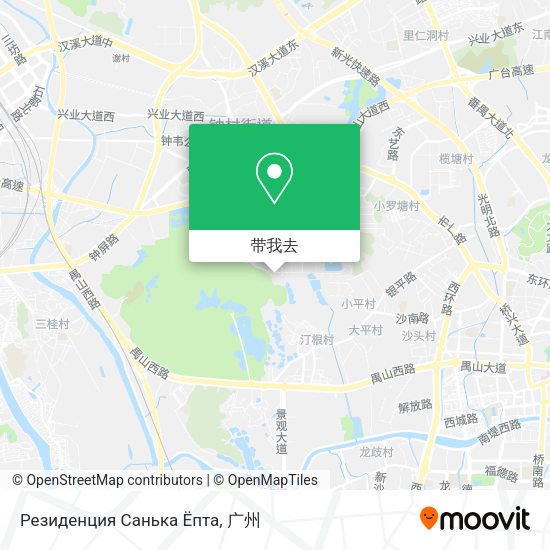 Резиденция Санька Ёпта地图
