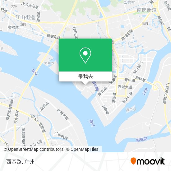 西基路地图