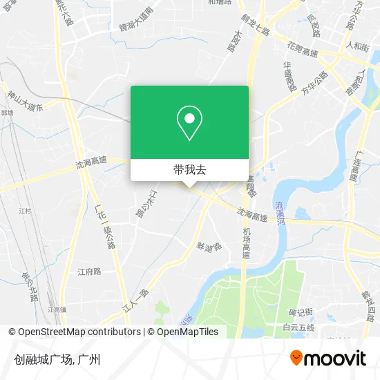 创融城广场地图