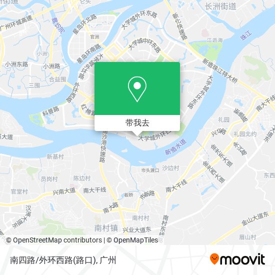 南四路/外环西路(路口)地图