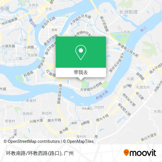 环教南路/环教西路(路口)地图