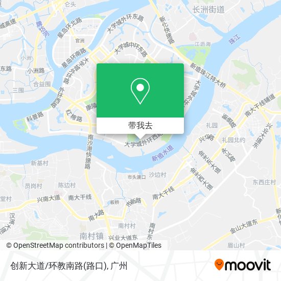 创新大道/环教南路(路口)地图