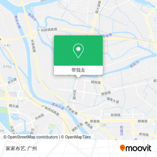 家家布艺地图