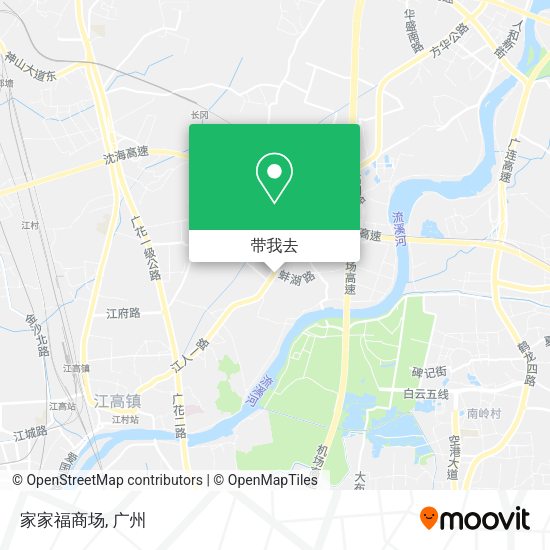 家家福商场地图