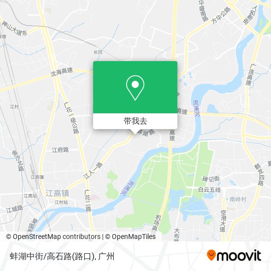 蚌湖中街/高石路(路口)地图