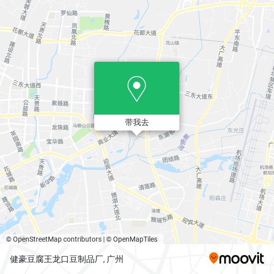 健豪豆腐王龙口豆制品厂地图