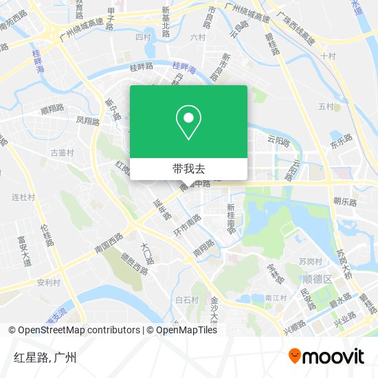 红星路地图