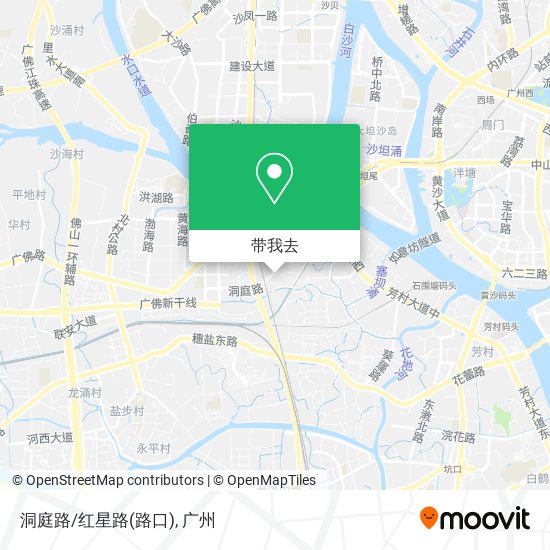 洞庭路/红星路(路口)地图