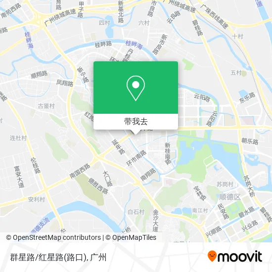群星路/红星路(路口)地图
