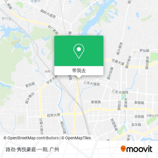 路劲·隽悦豪庭-一期地图