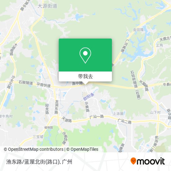 渔东路/蓝屋北街(路口)地图