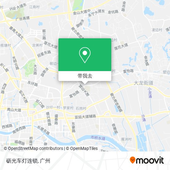 砺光车灯连锁地图