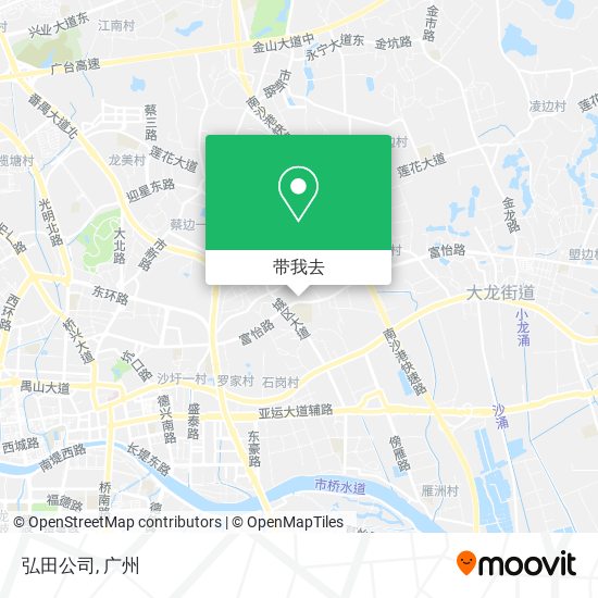 弘田公司地图