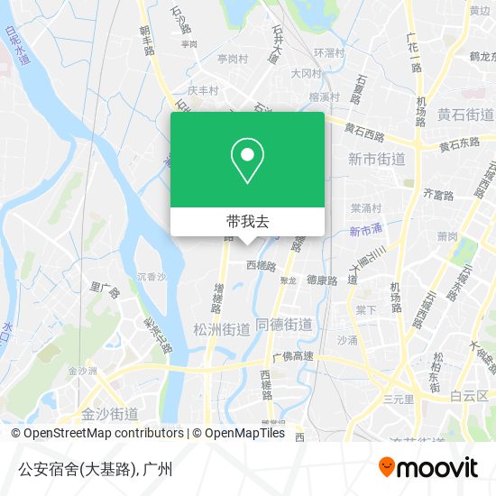 公安宿舍(大基路)地图