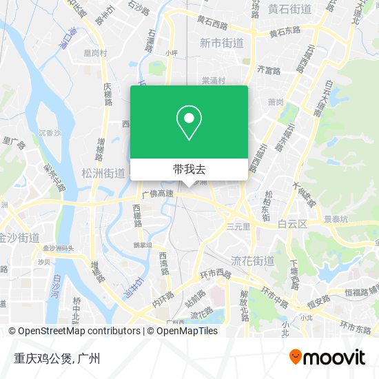 重庆鸡公煲地图