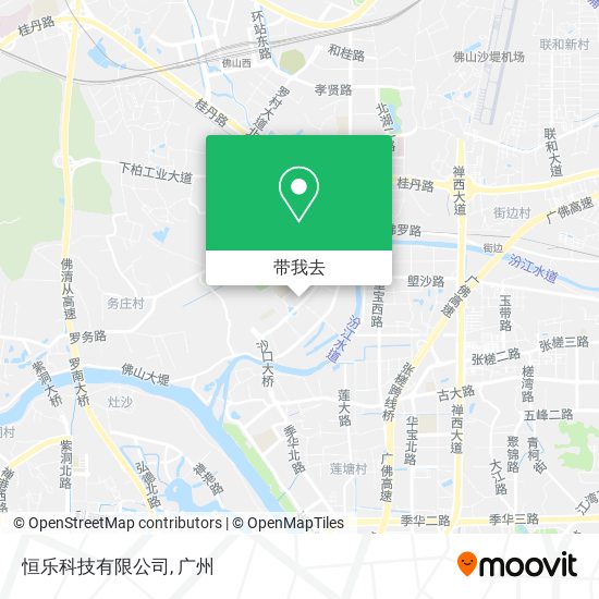 恒乐科技有限公司地图