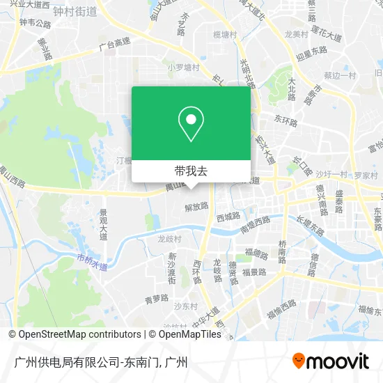 广州供电局有限公司-东南门地图