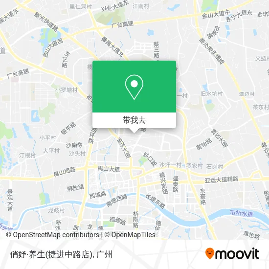 俏妤·养生(捷进中路店)地图