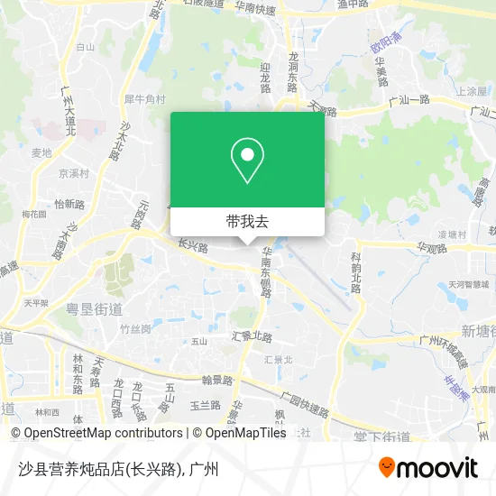 沙县营养炖品店(长兴路)地图