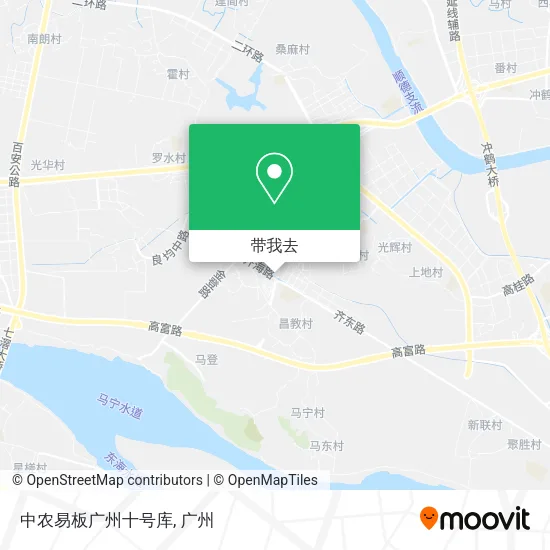 中农易板广州十号库地图