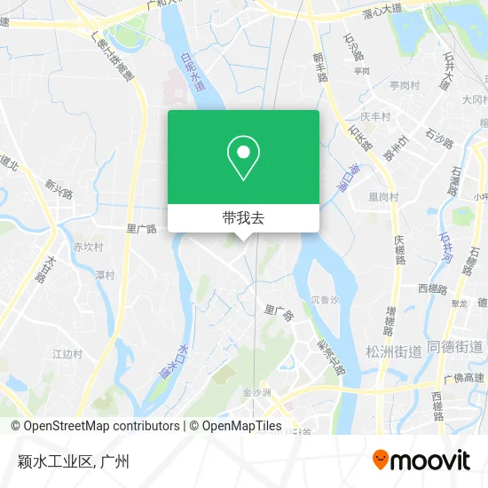 颖水工业区地图