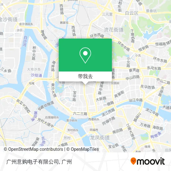 广州意购电子有限公司地图