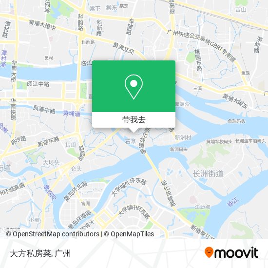 大方私房菜地图