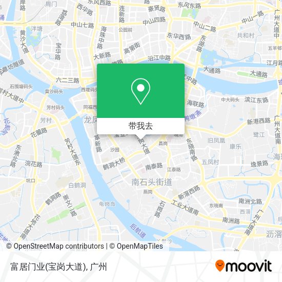 富居门业(宝岗大道)地图