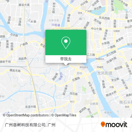 广州葵树科技有限公司地图