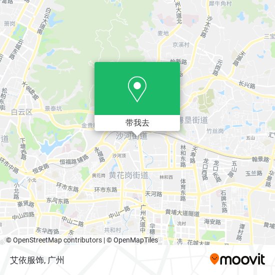 艾依服饰地图