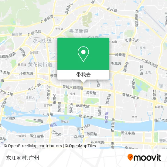 东江渔村地图