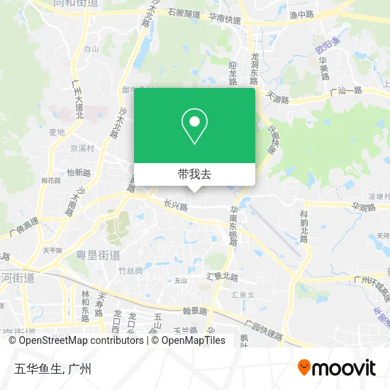 五华鱼生地图