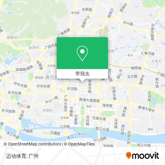 迈动体育地图