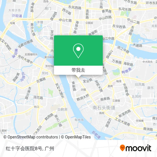 红十字会医院8号地图