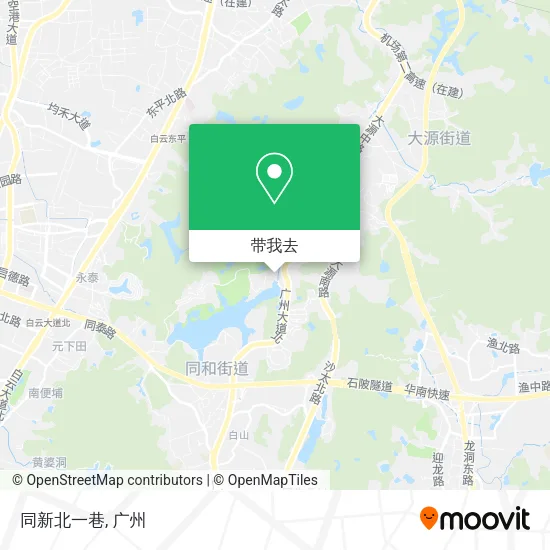 同新北一巷地图