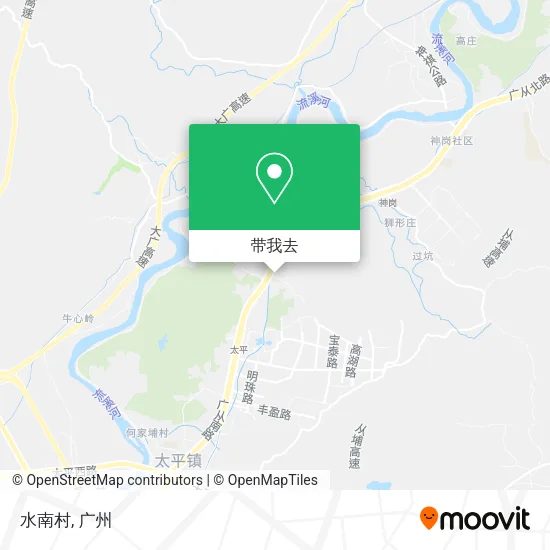水南村地图
