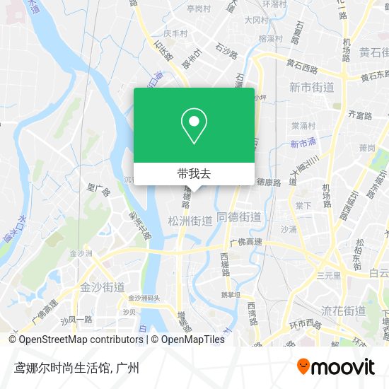 鸢娜尔时尚生活馆地图