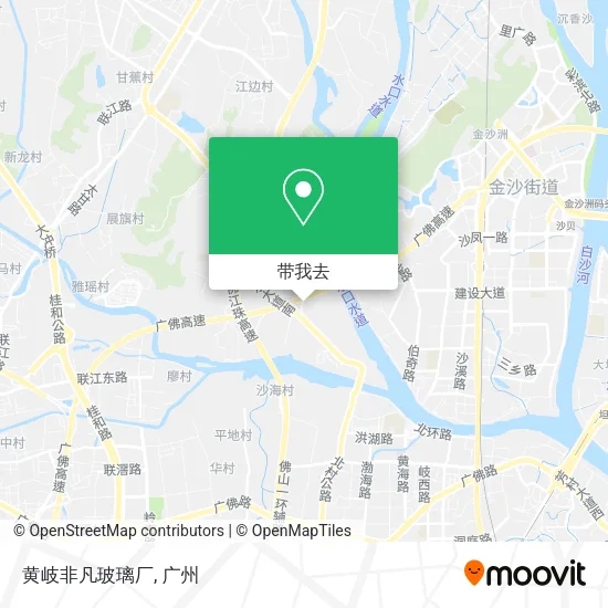 黄岐非凡玻璃厂地图