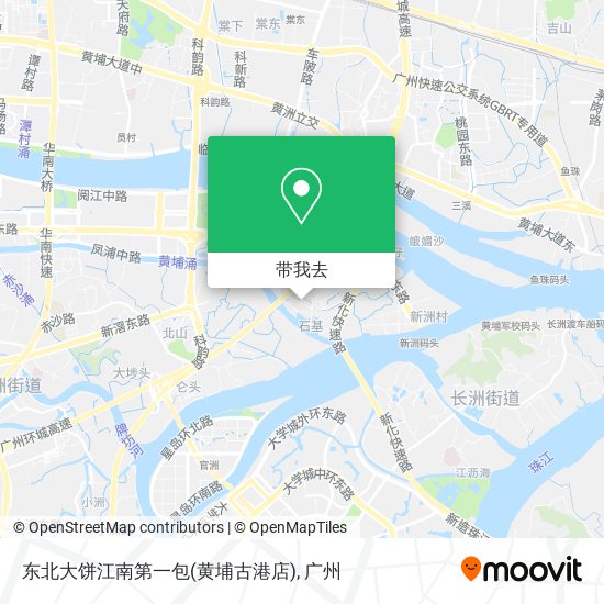 东北大饼江南第一包(黄埔古港店)地图