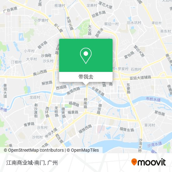江南商业城-南门地图