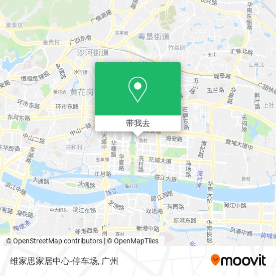 维家思家居中心-停车场地图