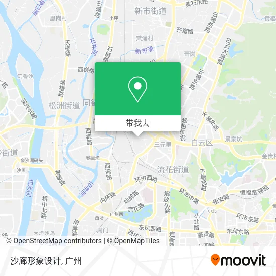 沙廊形象设计地图